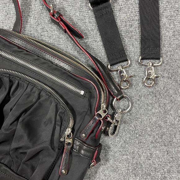 MZ Wallace Lizzy Crossbody Shoulder Bag Purse Handbag Black 0936 - Picture 2 of 14